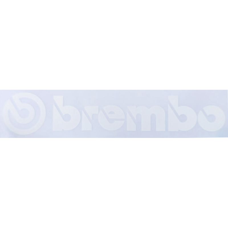 Stickers Brembo Découpe Blanc Taille S