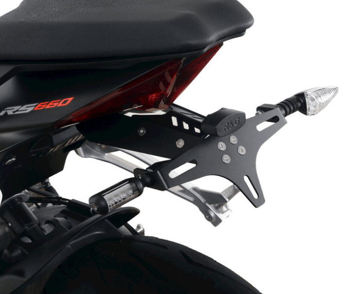 Support de Plaque R&G pour Aprilia Tuono 660 (21-24) - LP0299BK