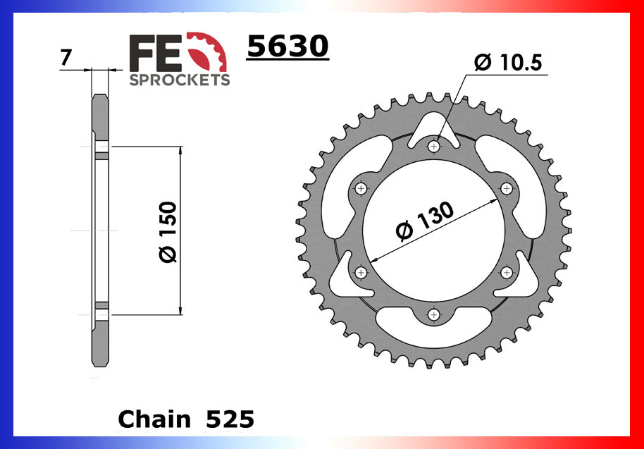 Kit Chaine Moto FE pour Honda 650 Africa Twin (88-90)