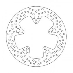 Disque de frein Arrière Moto-Master Halo pour Shiver 750 (10-16) - 110496