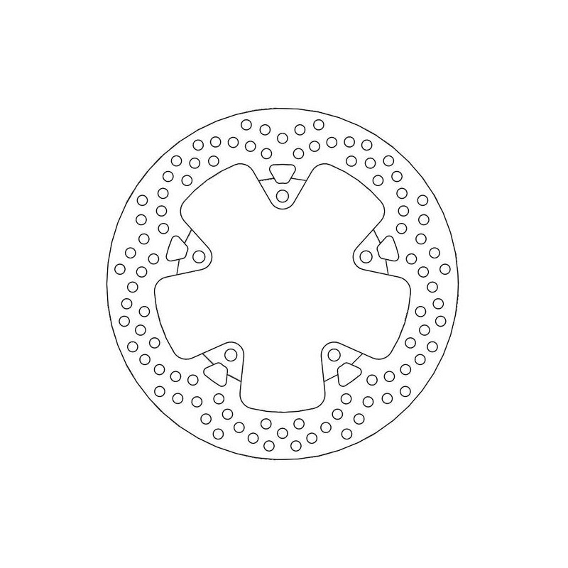 Disque de frein Arrière Moto-Master Halo pour Shiver 900 (17-20) - 110496 Disque de frein Arrière Moto-Master Halo pour Shiver 900 (17-20) - 110496