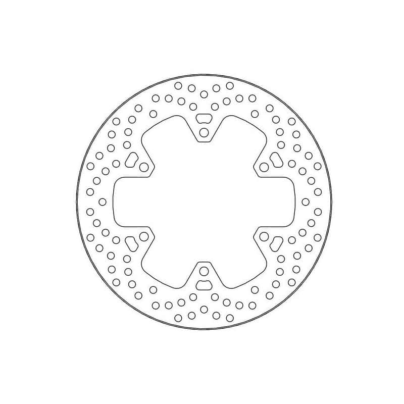 Disque de frein Arrière Moto-Master Halo pour 750 Supersport (91-02) - 110648 Disque de frein Arrière Moto-Master Halo pour 750 Supersport (91-02) - 110648