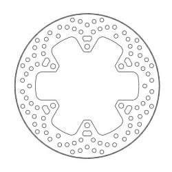 Disque de frein Arrière Moto-Master Halo pour Monster 797 (17-21) - 110648