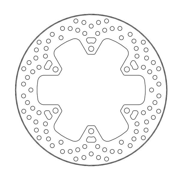 Disque de frein Arrière Moto-Master Halo pour 800 Supersport (03-04) - 110648