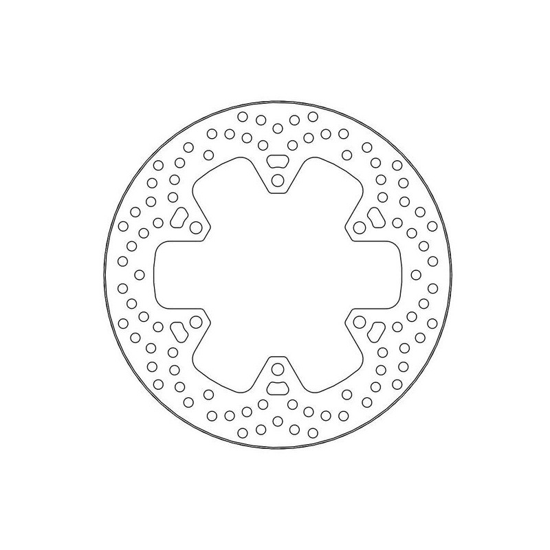 Disque de frein Arrière Moto-Master Halo pour 916 Monster S4 (01-03) - 110648 Disque de frein Arrière Moto-Master Halo pour 916 Monster S4 (01-03) - 110648