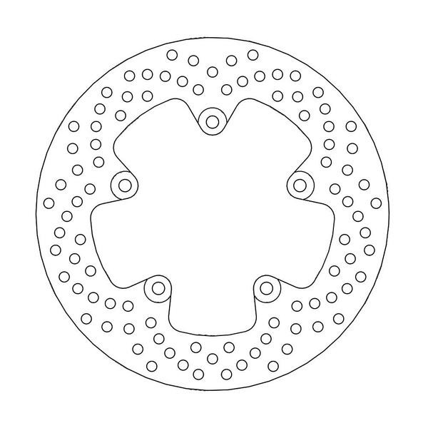 Disque de frein Arrière Moto-Master Halo pour 749 R et S (03-06) - 110464