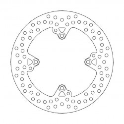 Disque de frein Arrière Moto-Master Halo pour Monster 796 sans ABS (2011) - 110475