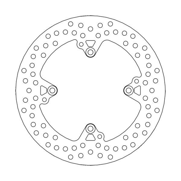 Disque de frein Arrière Moto-Master Halo pour Monster 796 sans ABS (2011) - 110475