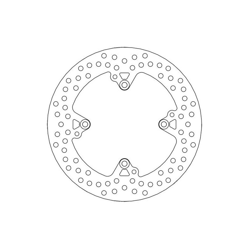 Disque de frein Arrière Moto-Master Halo pour 848 Evo (11-13) - 110475 Disque de frein Arrière Moto-Master Halo pour 848 Evo (11-13) - 110475