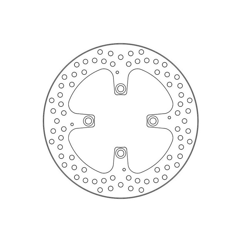 Disque de frein Arrière Moto-Master Halo pour 1100 Panigale V4 (18-24) - 110630 Disque de frein Arrière Moto-Master Halo pour 1100 Panigale V4 (18-24) - 110630