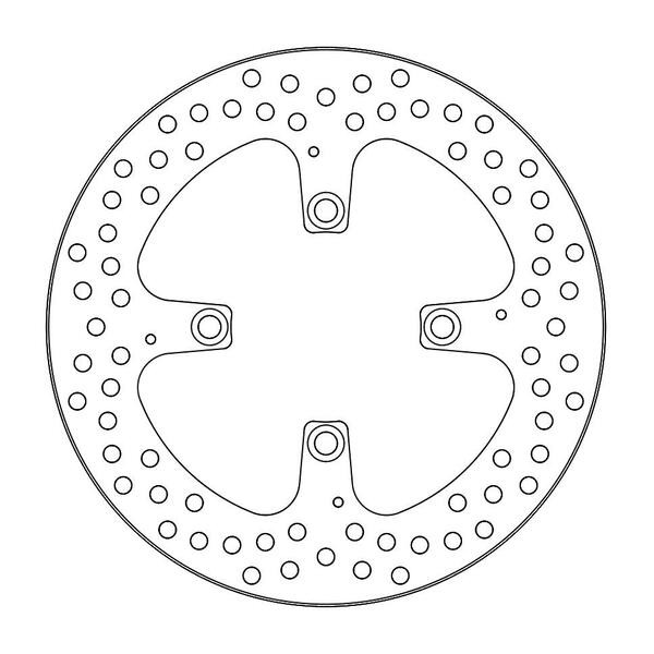 Disque de frein Arrière Moto-Master Halo pour Monster 1200 (14-17) - 110630