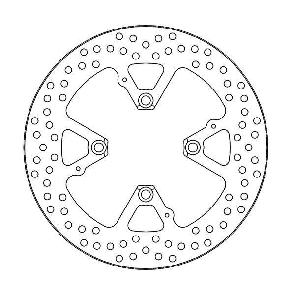 Disque de frein Arrière Moto-Master Halo pour Diavel 1260 (19-22) - 110782