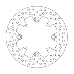 Disque de frein Arrière Moto-Master Halo pour CBR 300 R avec ABS (14-17) - 110545