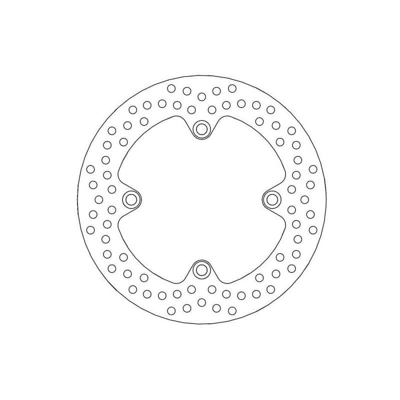 Disque de frein Arrière Moto-Master Halo pour CBF 1000 (06-10) - 110474 Disque de frein Arrière Moto-Master Halo pour CBF 1000 (06-10) - 110474