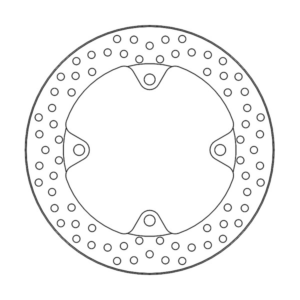 Disque de frein Arrière Moto-Master Halo pour CB 650 R (19-23) - 110789