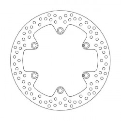 Disque de frein Arrière Moto-Master Halo pour 700 Deauville (06-16) - 110562