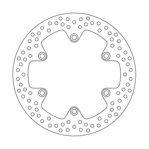 Disque de frein Arrière Moto-Master Halo pour 700 Deauville (06-16) - 110562