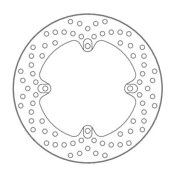 Disque de frein Arrière Moto-Master Halo pour CBR 1000 RR-R (20-22) - 110851