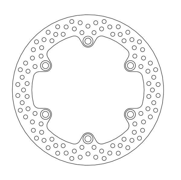 Disque de frein Arrière Moto-Master Halo pour 1100 XX Blackbird (99-08) - 110452