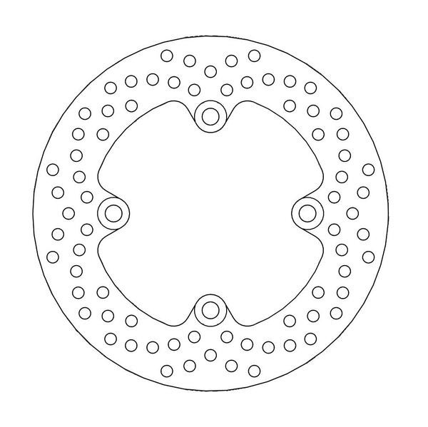 Disque de frein Arrière Moto-Master Halo pour Z 1000 sans ABS (03-06) - 110456