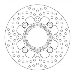 Disque de frein Arrière Moto-Master Halo pour ER-6N ABS (08-16) - 110482