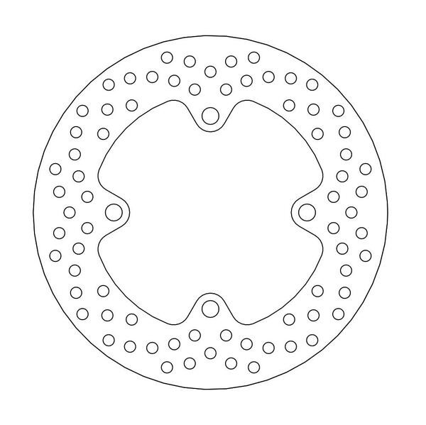Disque de frein Arrière Moto-Master Halo pour ZZR 1400 ABS (06-20) - 110679