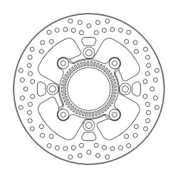 Disque de frein Arrière Moto-Master Halo pour Versys 650 ABS (15-21) - 110650