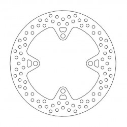 Disque de frein Arrière Moto-Master Halo pour Z 1000 SX sans ABS (11-17) - 110468