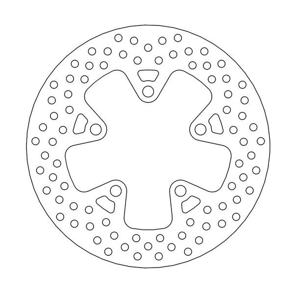 Disque de frein Arrière Moto-Master Halo pour ZX-7R Ninja (96-03) - 110457