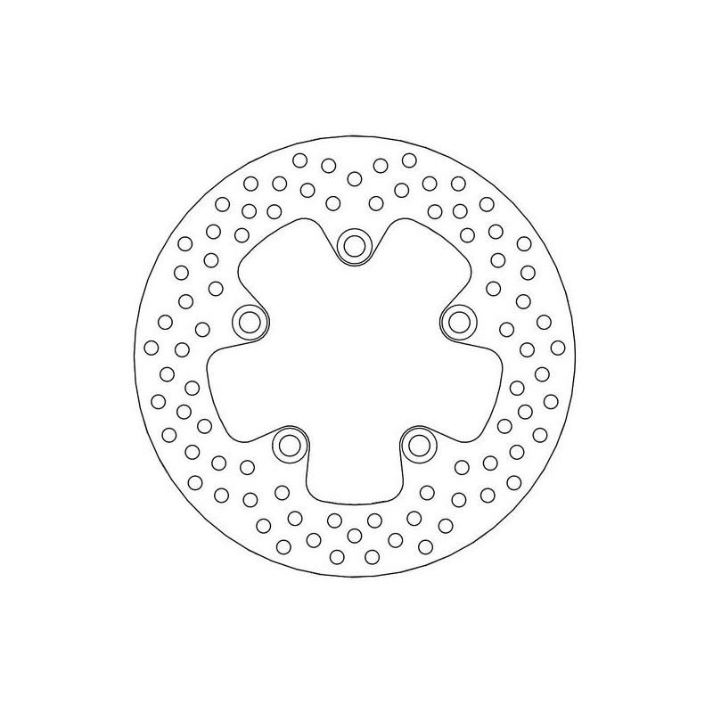 Disque de frein Arrière Moto-Master Halo pour SV 650 (03-09) - 110459 Disque de frein Arrière Moto-Master Halo pour SV 650 (03-09) - 110459