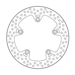 Disque de frein Arrière Moto-Master Halo pour GSX-S 1000 F (15-20) - 110675