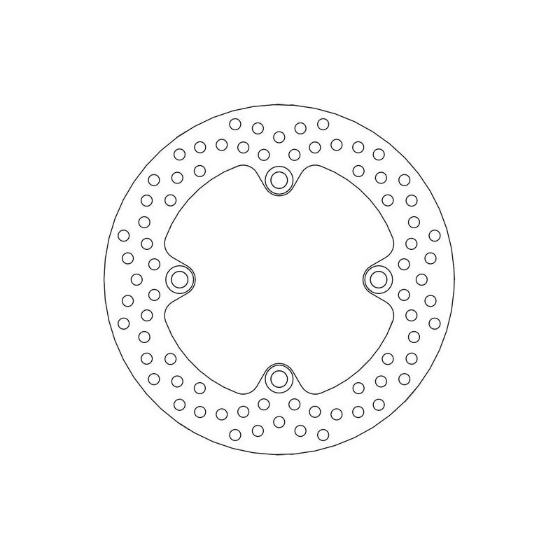 Disque de frein Arrière Moto-Master Halo pour Daytona 675 R (11-12) - 110454