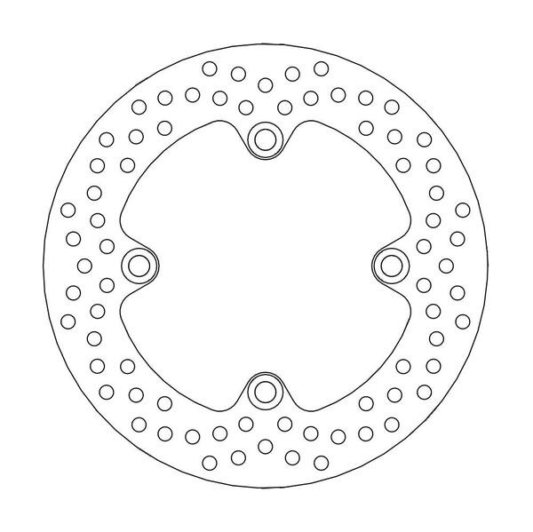 Disque de frein Arrière Moto-Master Halo pour Street Triple 675 (08-12) - 110454