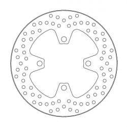Disque de frein Arrière Moto-Master Halo pour Thruxton 1200 (16-24) - 110580