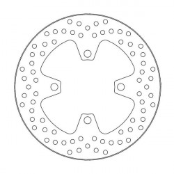 Disque de frein Arrière Moto-Master Halo pour Speed Triple 1200 (21-24) - 110580