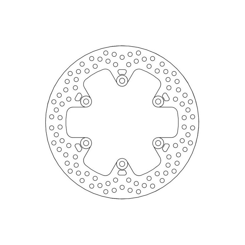 Disque de frein Arrière Moto-Master Halo pour XT 660 R (04-16) - 110460 Disque de frein Arrière Moto-Master Halo pour XT 660 R (04-16) - 110460