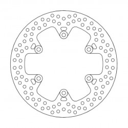 Disque de frein Arrière Moto-Master Halo pour TDM 900 (02-10) - 110460