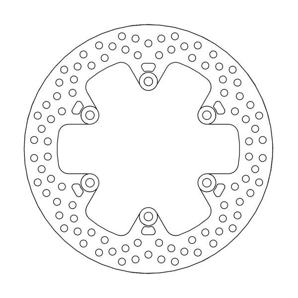 Disque de frein Arrière Moto-Master Halo pour TDM 900 (02-10) - 110460