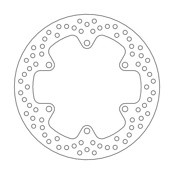 Disque de frein Arrière Moto-Master Halo pour YZF R6 (99-02) - 110461