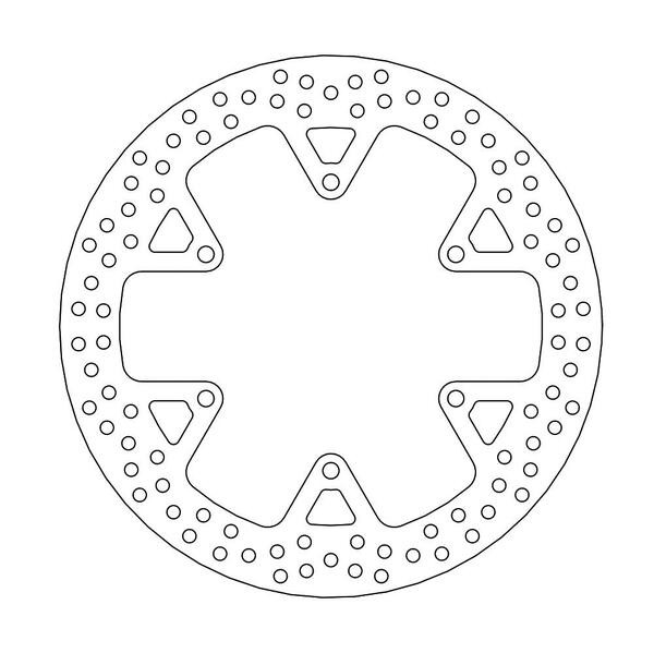 Disque de frein Arrière Moto-Master Halo pour 1100 Drag Star (99-07) - 110466