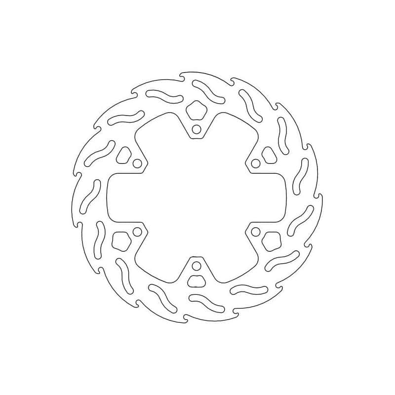 Disque de frein Arrière Moto-Master Flame pour Scrambler 1100 (18-20) - 110647 Disque de frein Arrière Moto-Master Flame pour Scrambler 1100 (18-20) - 110647