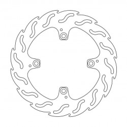 Disque de frein Arrière Moto-Master Flame pour Monster 796 ABS (11-14) - 110380