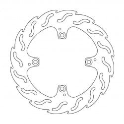Disque de frein Arrière Moto-Master Flame pour Hypermotard 939 (16-18) - 110380