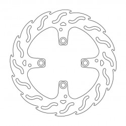 Disque de frein Arrière Moto-Master Flame pour 1098 S (07-08) - 110449