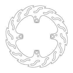 Disque de frein Arrière Moto-Master Flame pour Monster 1100 S (09-10) - 110317