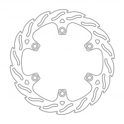 Disque de frein Arrière Moto-Master Flame pour VFR 800 F ABS (14-20) - 110792