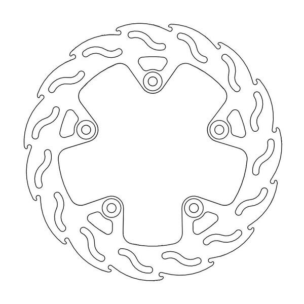 Disque de frein Arrière Moto-Master Flame pour Vitpilen 701 (18-19) - 110314