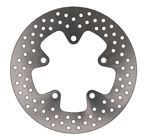 Disque de frein Arrière Moto-Master Halo pour SV 1000 S (03-07) - 110459