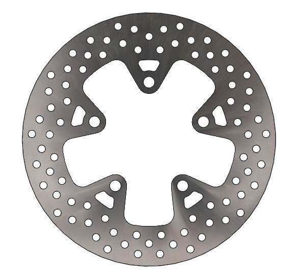 Disque de frein Arrière Moto-Master Halo pour ZX-7R Ninja (96-03) - 110457