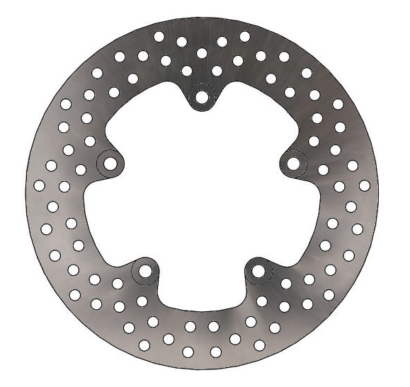 Disque de frein Arrière Moto-Master Halo pour Mana 850 (07-09) - 110462